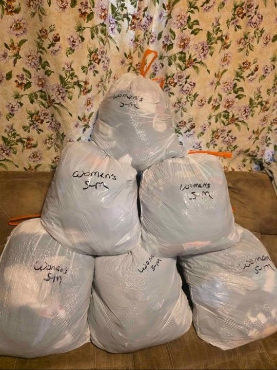 8 Mystery bags of Women's Clothes Size Small-Medium