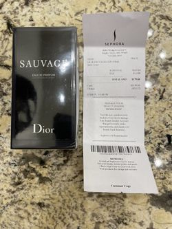 Dior Sauvage Eau De Parfum 3.3oz New Sealed