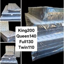 Mattresses King Queen Full Twin