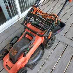 Black + Decker Corded Lawn Mower