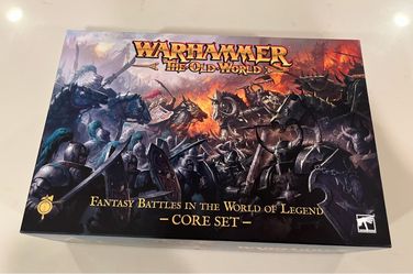 Warhammer The Old World Core Set Fantasy Battles In the World of Legend Chaos warriors only
