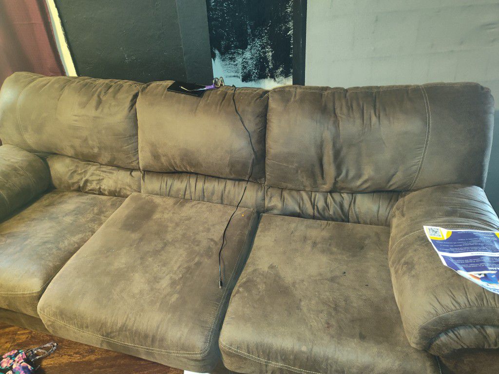 Couch Set And Ottoman