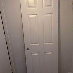 Modern White Door 
