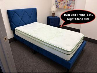 New Solid Twin Bed Frame