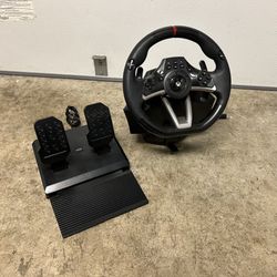 Hori Apex Overdrive Racing Simulator Steering Wheel For Xbox