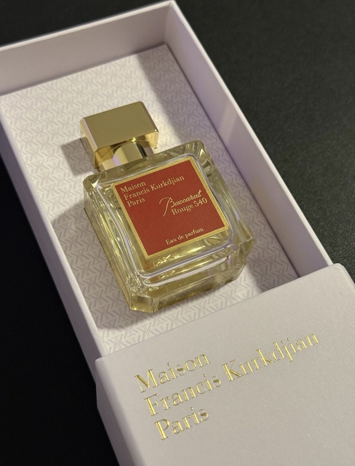 Baccarat Rouge 540 Cologne