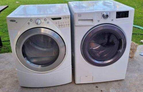 Whirlpool  Front Load Washer & Dryer $400 and Samsung  3 Door Refrigerator  $400