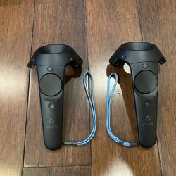 2x HTC Vive Controller Wand Pair + HTC Vive Original Box WITHOUT Headset