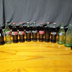 VINTAGE! LOT 13 COCA-COLA Anniversary,Special edition bottles.