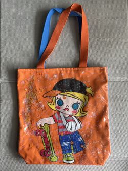 Molly vinyl tote