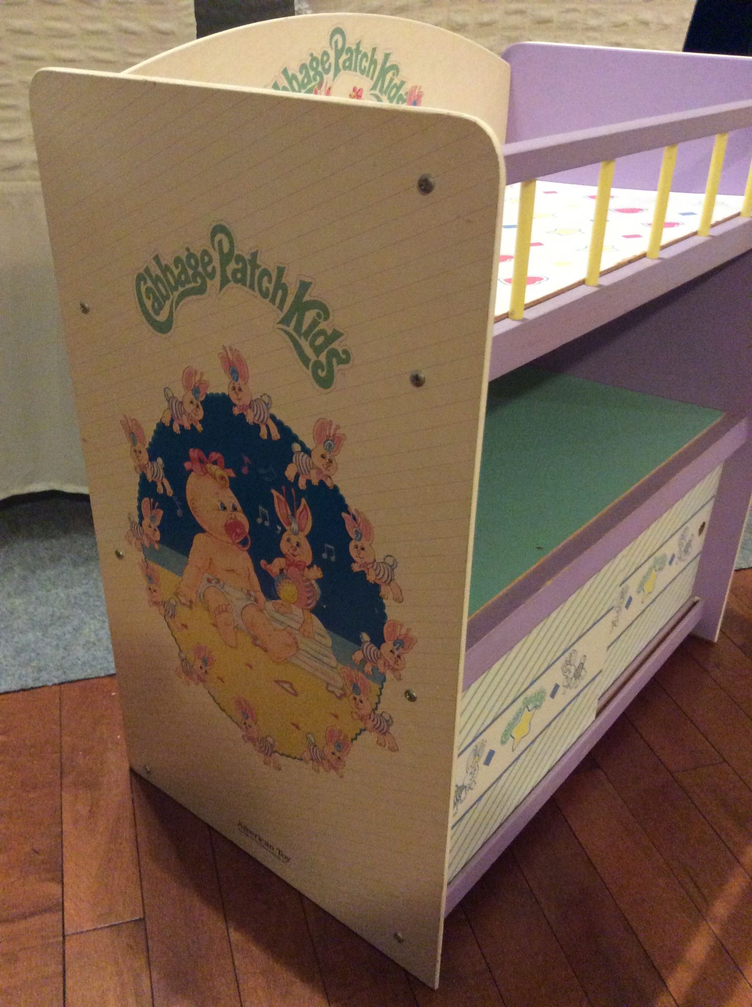 Vintage Doll Lot-Cabbage Patch Kids 1991 Changing Table-VintageToys Lot