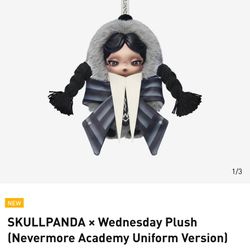 Skullpanda X Wednesday Plush POPMART