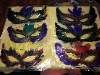 Mardi Gras Masks Bulk
