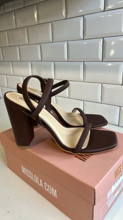 Brown heels
