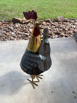 Metal chicken