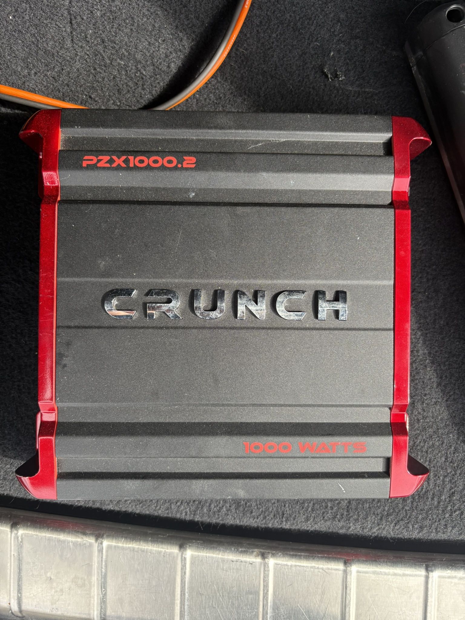 Crunch PZX 1000.2 Car Amplifier (Red) 