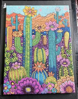 Arizona Cati Completed Diamond Art