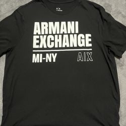 Black Armani Exchange T-Shirt