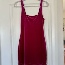 Urban Outfitters Hot Pink Mini Dress