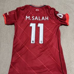 Mo Salah 21/22 Liverpool Premier League Home Jersey 