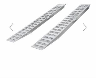 2 Auto transport ramps 10 feet by 16 inches aluminum used new condition