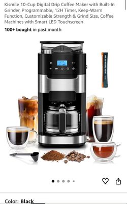 10 cup coffee maker with warming function