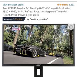 Acer Gaming Monitor 