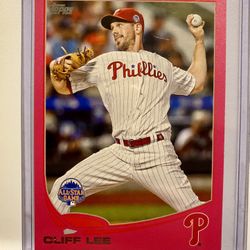 2013 Topps Update Cliff Lee Pink #32/50