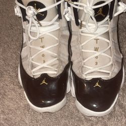 Jordan 6 Rings GS 'White Black'