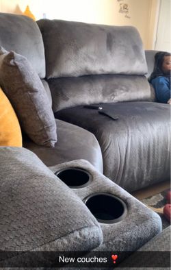 Ashley Furniture Grey Sectional