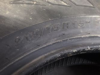 2 new 215/75r15 radar rxs-8