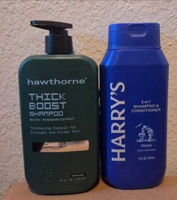 Men's shampoos- $4 each or both for $7