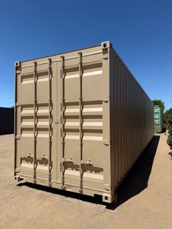 Storage shipping containers