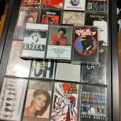 Vintage Cassette Tapes Lot