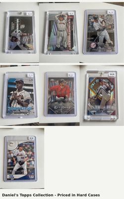 Topps Baseball Card Lot (7 Cards)