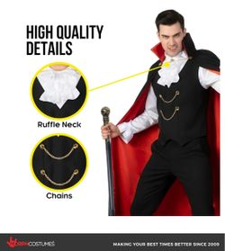 Halloween Costumes Cool Dracula Vampire Costume