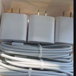$50 3 Pack iPhone 11-14 Box & Charger 