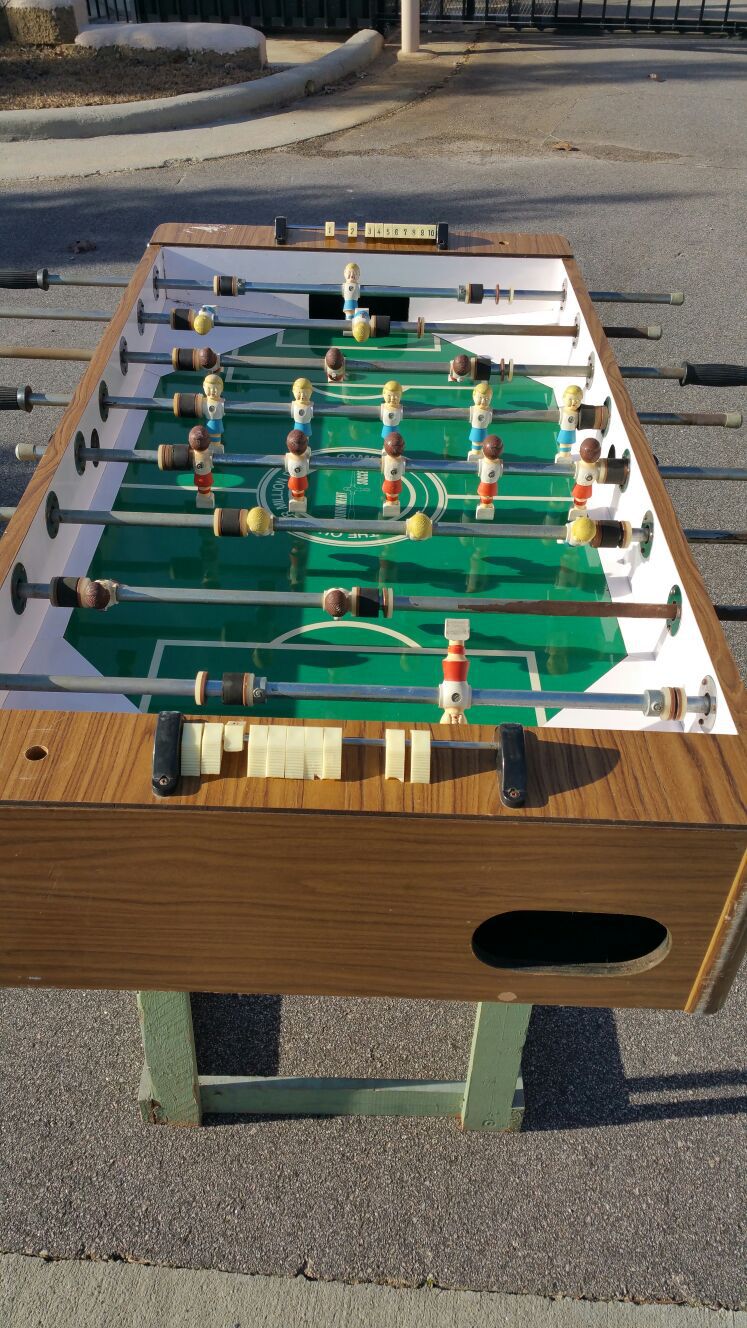 Vintage 1970s foosball table "the quarter million dollar tournament soccer"