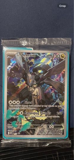 Pokemon N’Zekrom Sealed