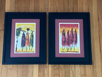 Authentic African paintings