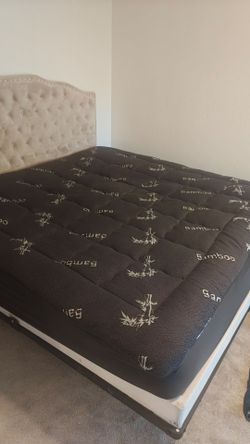 Bamboo Quilted Mattress Topper
