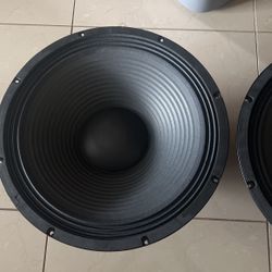 Pair Of 18” Speakers Brand New Must Go 