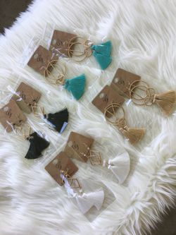 New tassel earrings
