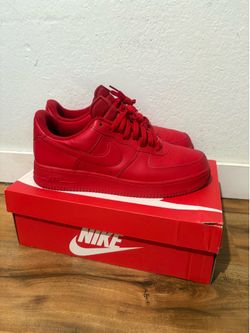 Red AF1 size 11