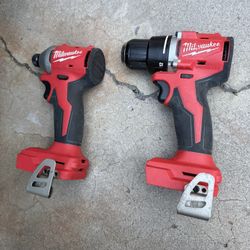 Milwaukee M18 Brushless Drill / impact