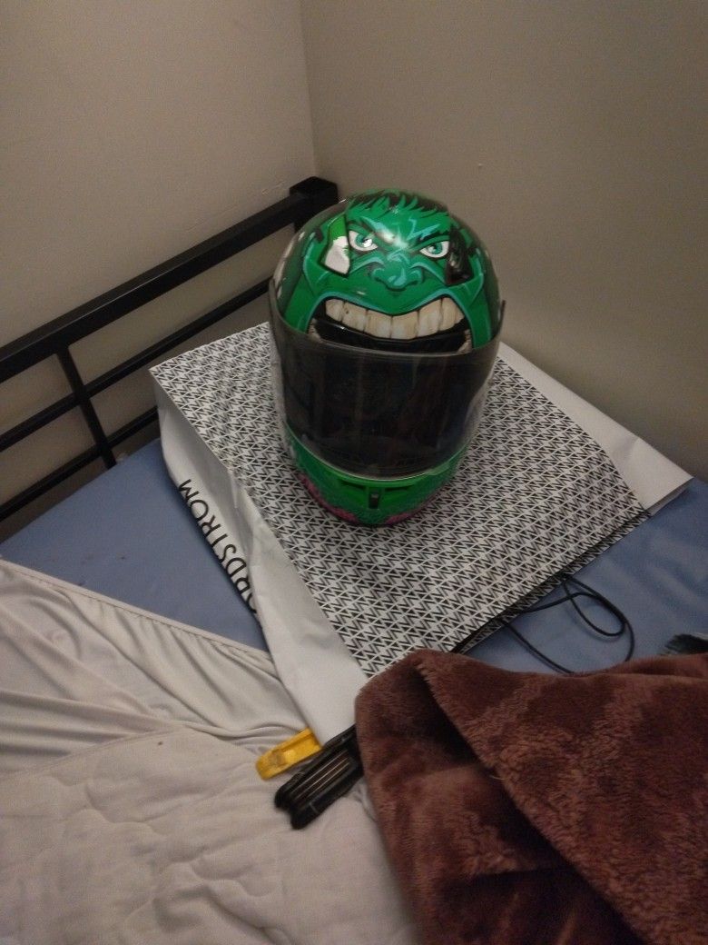 Hulk Motorcycle Helmet