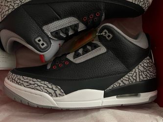 Nike Air Jordan 3 III Black Cement 2018