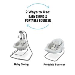 Used Graco Swing And Bouncer 