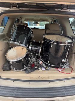4-Piece Drum Kit / Shell Pack & Hardware – As-Is Project or Starter Set