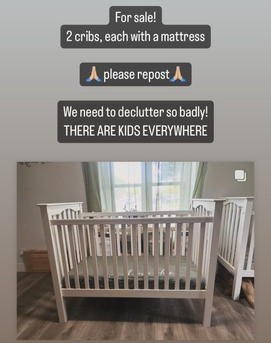 brand new baby crib 